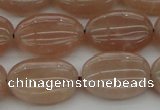 CMS962 15.5 inches 10*14mm oval A grade moonstone beads