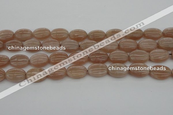 CMS962 15.5 inches 10*14mm oval A grade moonstone beads