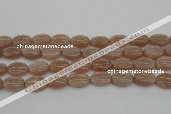 CMS963 15.5 inches 12*16mm oval A grade moonstone beads