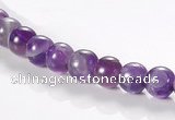 CNA01 6mm round AB grade natural amethyst quartz beads Wholesale