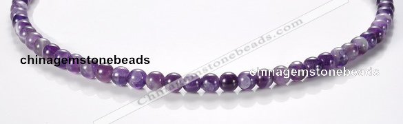 CNA01 6mm round AB grade natural amethyst quartz beads Wholesale