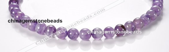 CNA03 10mm round AB grade natural amethyst quartz bead Wholesale