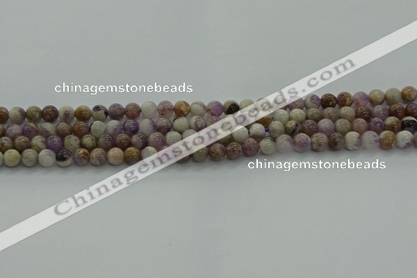 CNA1001 15.5 inches 6mm round dogtooth amethyst beads wholesale