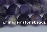 CNA1063 15.5 inches 10mm round matte dogtooth amethyst beads