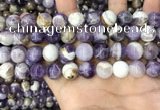 CNA1085 15.5 inches 12mm round dogtooth amethyst beads wholesale