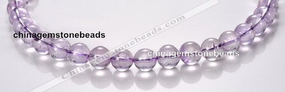 CNA11 10mm round A- grade natural amethyst beads Wholesale