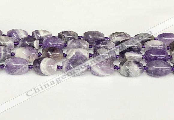 CNA1122 15.5 inches 14*20mm drum dogtooth amethyst beads