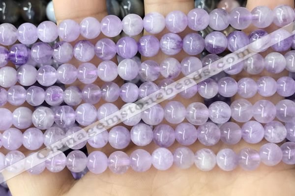 CNA1141 15.5 inches 6mm round lavender amethyst beads wholesale