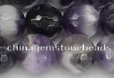 CNA1164 15.5 inches 12mm faceted round natural dogtooth amethyst beads