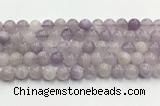 CNA1223 15.5 inches 12mm round lavender amethyst gemstone beads wholesale