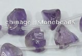 CNA205 15.5 inches 12*20mm natural amethyst gemstone chips beads