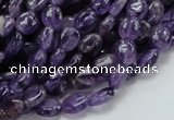 CNA30 15.5 inches 7*9mm oval grade A natural amethyst beads