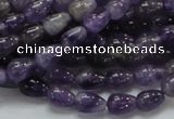 CNA32 15.5 inches 6*9mm teardrop grade A natural amethyst beads