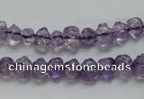 CNA39 15.5 inches 6*9mm pig-shaped grade A natural amethyst beads