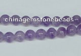 CNA400 15.5 inches 4mm round natural lavender amethyst beads