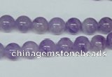 CNA401 15.5 inches 6mm round natural lavender amethyst beads