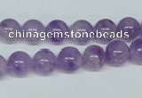 CNA402 15.5 inches 8mm round natural lavender amethyst beads