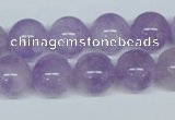 CNA405 15.5 inches 16mm round natural lavender amethyst beads