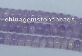 CNA407 15.5 inches 3*6mm rondelle natural lavender amethyst beads