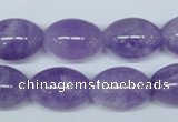 CNA414 15.5 inches 13*18mm rice natural lavender amethyst beads