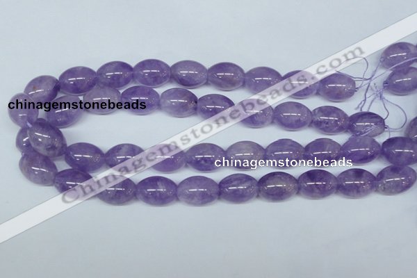 CNA414 15.5 inches 13*18mm rice natural lavender amethyst beads