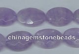 CNA456 15.5 inches 15*20mm faceted oval natural lavender amethyst beads