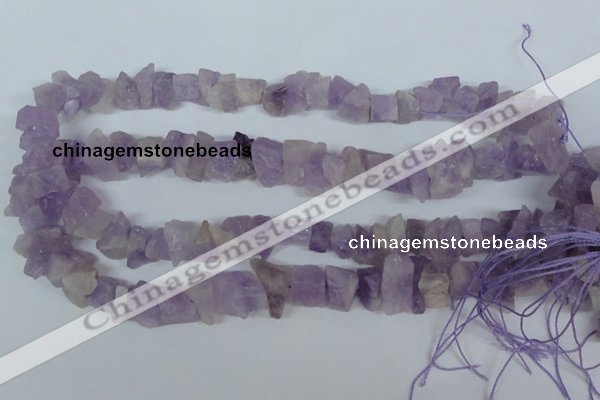 CNA469 15.5 inches 8*15mm chips natural lavender amethyst beads