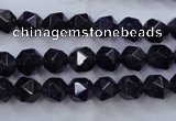 CNA500 15 inches 8mm faceted nuggets amethyst gemstone beads