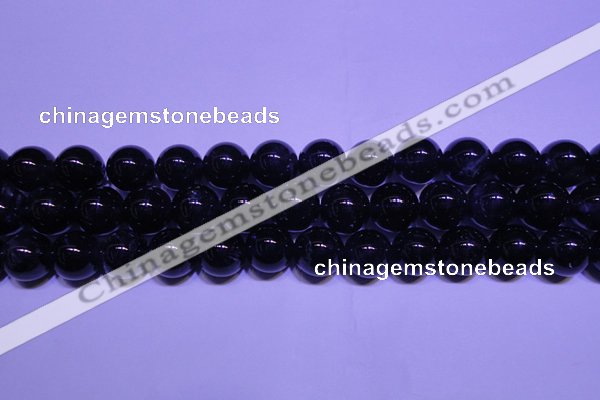 CNA552 15.5 inches 8mm round A grade natural dark amethyst beads