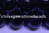 CNA555 15.5 inches 14mm round A grade natural dark amethyst beads