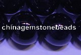 CNA557 15.5 inches 18mm round A grade natural dark amethyst beads