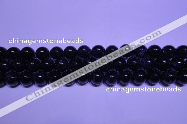 CNA561 15.5 inches 6mm round AA grade natural dark amethyst beads