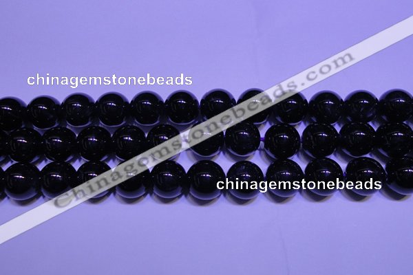 CNA573 15.5 inches 10mm round AAA grade natural dark amethyst beads