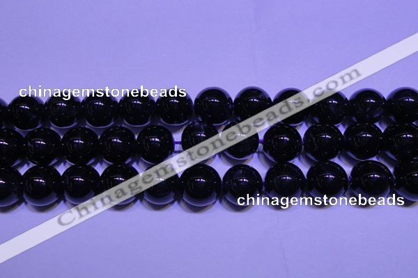 CNA574 15.5 inches 12mm round AAA grade natural dark amethyst beads