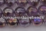 CNA703 15.5 inches 10mm round AB-color amethyst gemstone beads