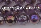 CNA704 15.5 inches 12mm round AB-color amethyst gemstone beads