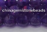 CNA753 15.5 inches 10mm faceted round natural amethyst beads