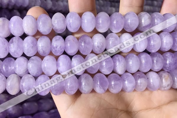 CNA782 15.5 inches 7*10mm rondelle lavender amethyst beads