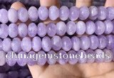 CNA783 15.5 inches 8*12mm rondelle lavender amethyst beads