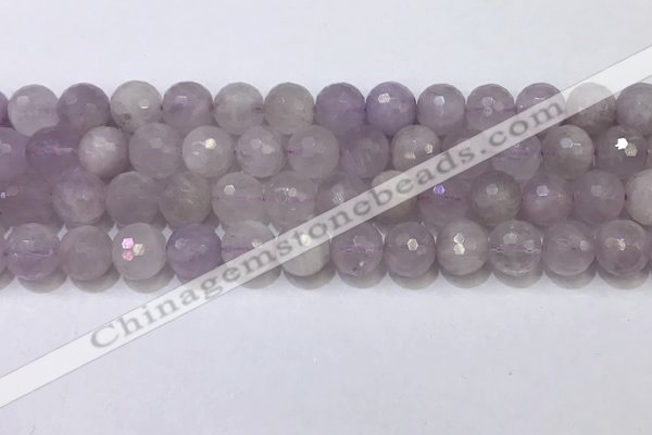 CNA791 15.5 inches 10mmm faceted round lavender amethyst beads