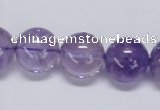 CNA806 15.5 inches 16mm round natural light amethyst beads