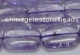 CNA853 15.5 inches 15*20mm rectangle natural light amethyst beads