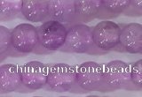 CNA950 15.5 inches 4mm round natural lavender amethyst beads