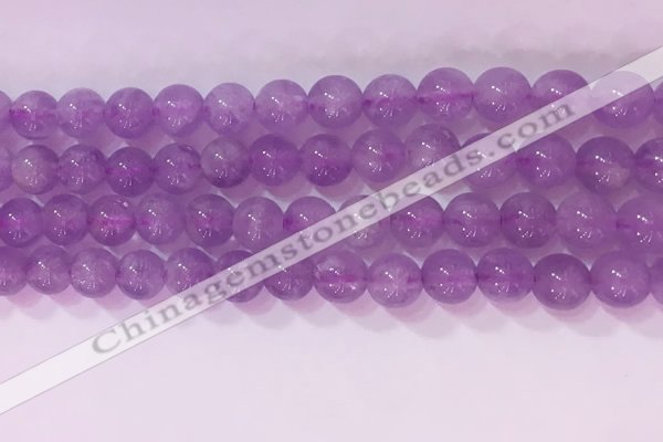 CNA954 15.5 inches 8mm round natural lavender amethyst beads