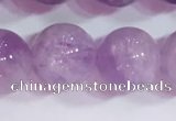 CNA955 15.5 inches 10mm round natural lavender amethyst beads