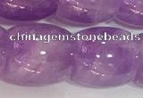 CNA982 15.5 inches 16*16mm drum natural lavender amethyst beads