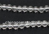 CNC01 15.5 inches 6mm round grade AB natural white crystal beads