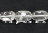 CNC22 10*16mm nugget grade AB natural white crystal beads