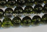 CNC432 15.5 inches 8mm round dyed natural white crystal beads