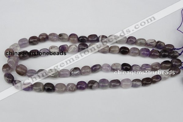 CNG04 15.5 inches 9*12mm nuggets amethyst gemstone beads